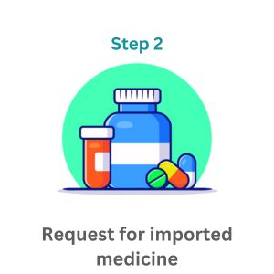 request to imported medicine