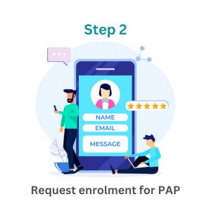 step 2 request enrollment