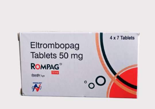 Rompag Eltrombopag 50mg tablet